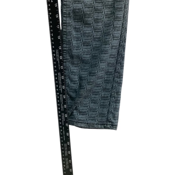 Levi’s 512 Jeans Sz 16reg Boys Logo Print - Picture 6 of 7